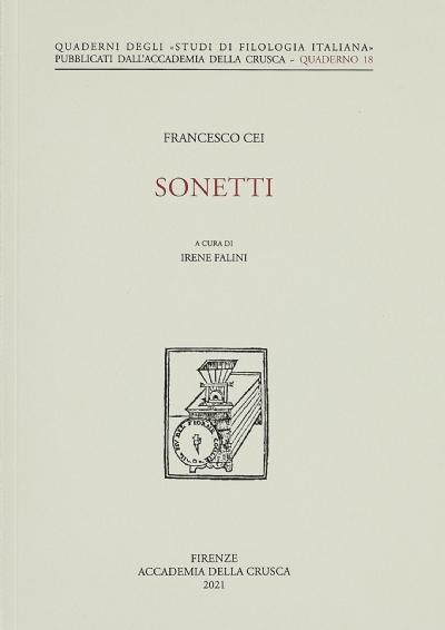 Francesco Cei. Sonetti